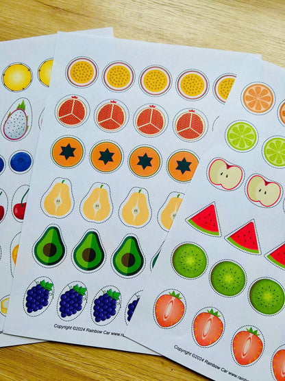 Make Smoothie Game - Printable File - Kids Activities