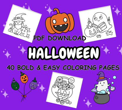 Halloween Printable Coloring Pages