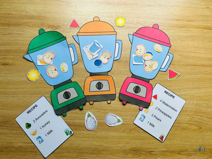 Make Smoothie Game - Printable File - Kids Activities