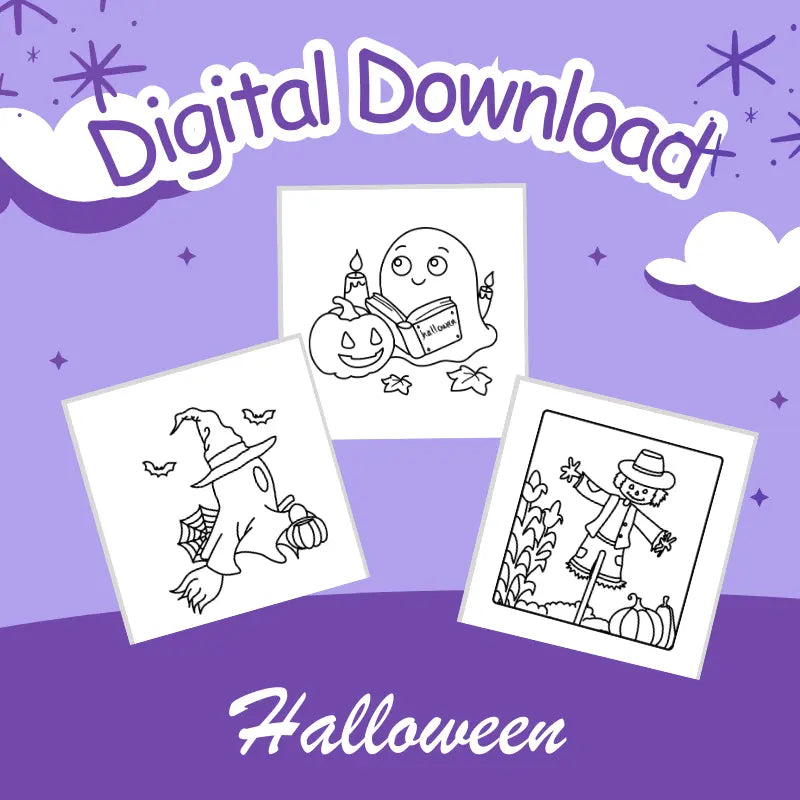 Halloween Printable Coloring Pages
