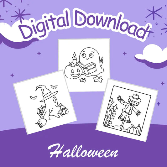 Halloween Printable Coloring Pages