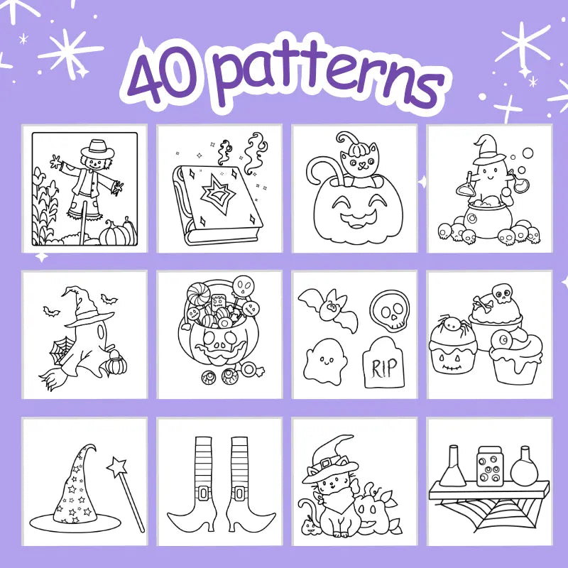 Halloween Printable Coloring Pages
