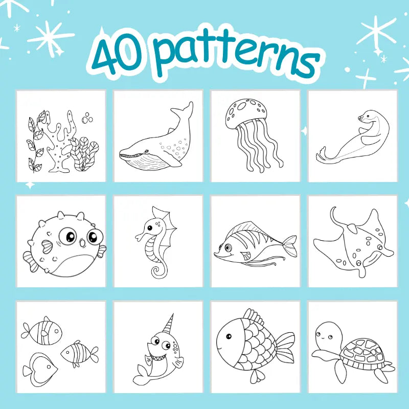 Under The Sea Printable Coloring Pages