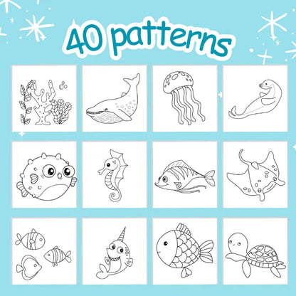 Under The Sea Printable Coloring Pages