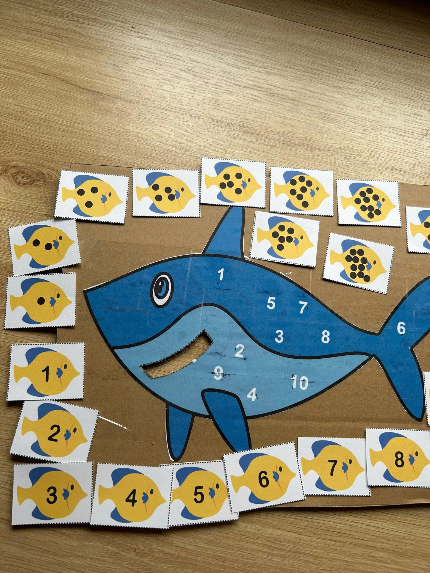 Shark Hunting Fish - Printable File - Kids Activities