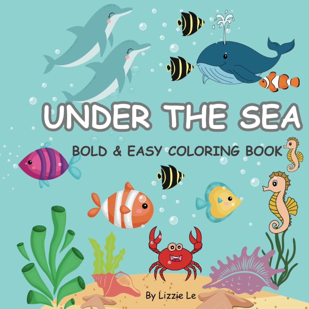 Under The Sea Printable Coloring Pages