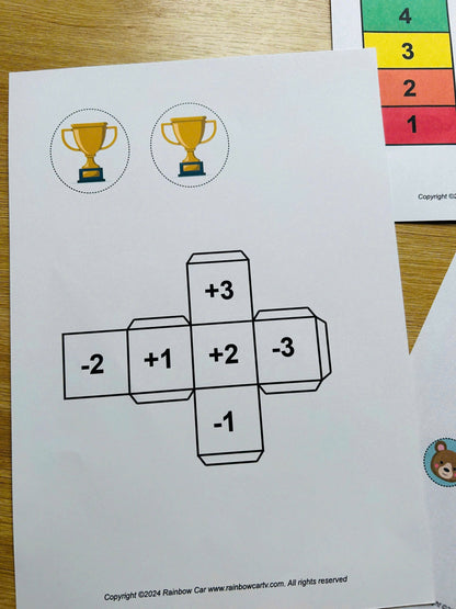 Animals Race - Printable File - Kids Activities