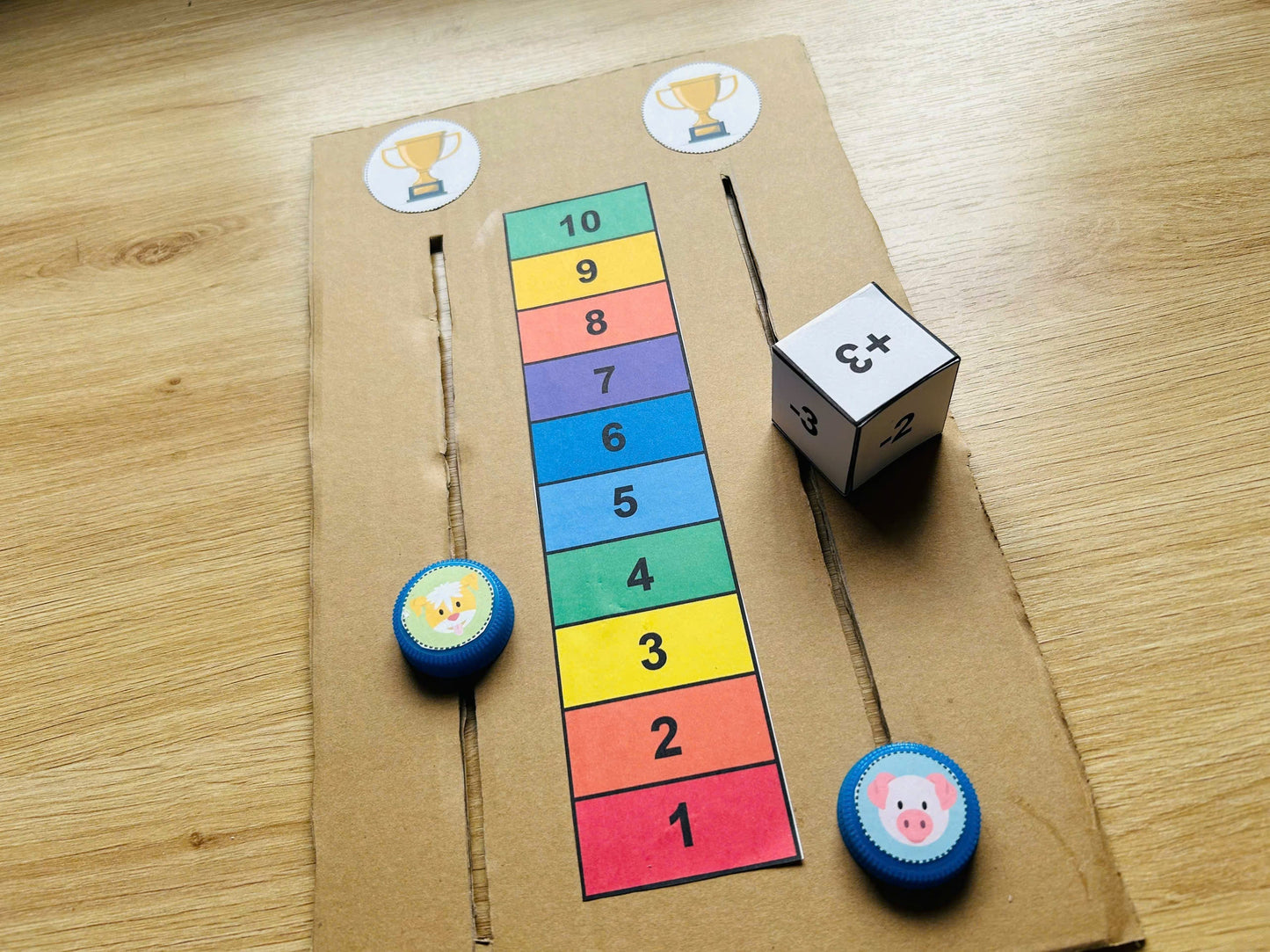 Animals Race - Printable File - Kids Activities